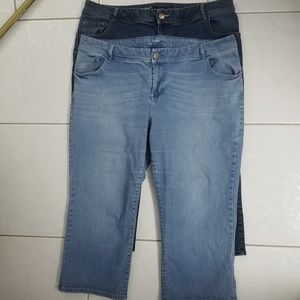 Lane Bryant Genius Fit Capris size 26 bundle